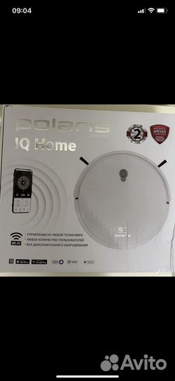 Робот пылесос поларис pvcr G2 0926W wifi iq home