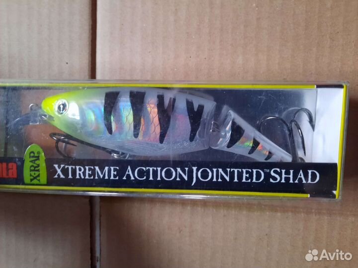 Воблер rapala XJS-13 cghp. Chartreuse Ghost Perch