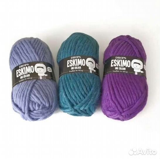 Пряжа Drops Eskimo/Uni colour (Норвегия)