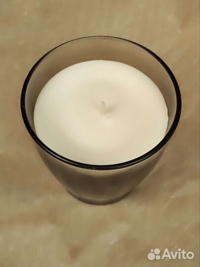 Свеча икеа Энстака аромат костра 50 часов