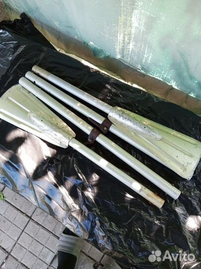 Вёсла металлические