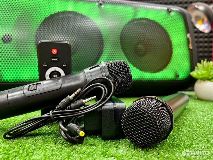 Блютуз колонка Eltronic 20-59 c 2 микрофонами