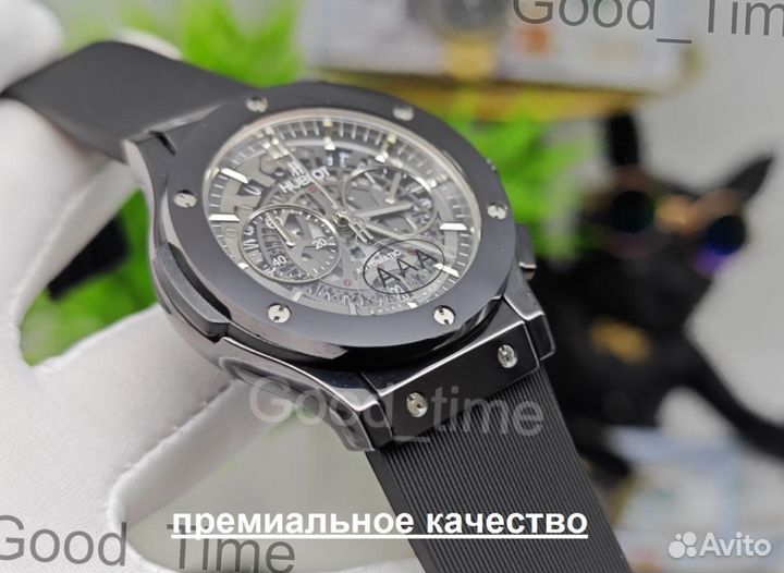 Кварцевые мужские часы Hublot
