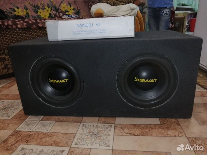 Сабвуфер+Усилитель