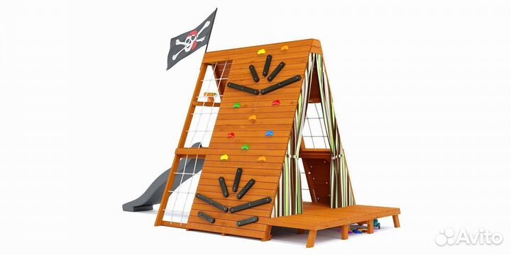 Игровая площадка для дачи Савушка База 3