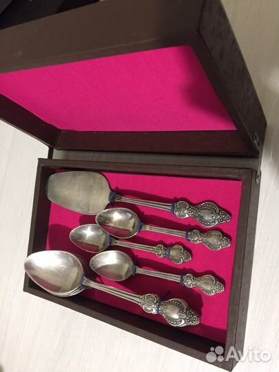 Столовый набор мельхиор СССР