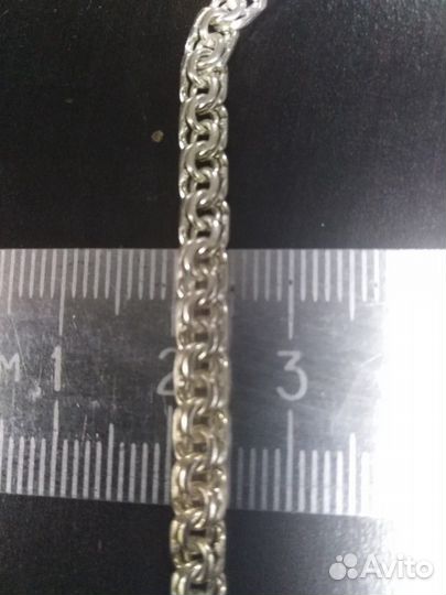 Серебряная цепь 21,68 гр