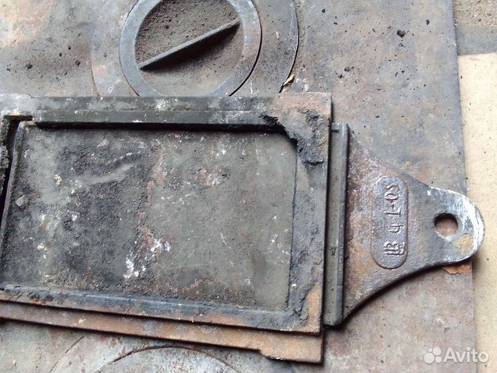 Чугунная плита для печки