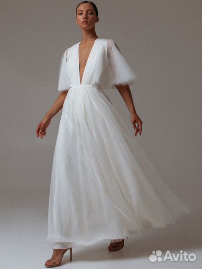 Платье Namelazz молочного цвета