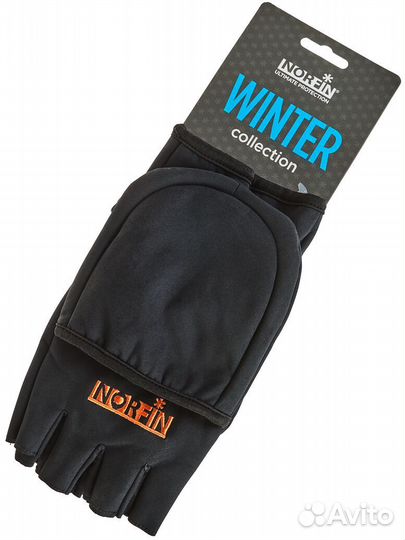 Перчатки-варежки softshell флис. Р.XL 