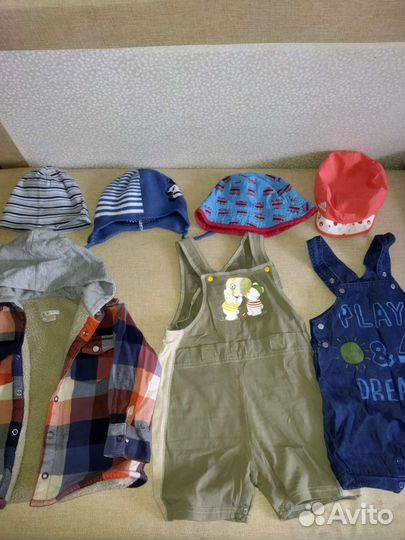 Вещи пакетом на мальчика с 8 мес до года