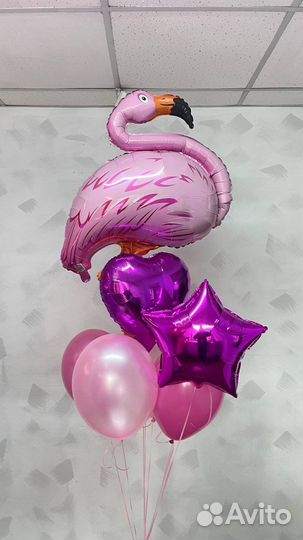 Гелевые шары цифры