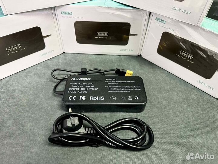 FPV Toolkit RC AC Adapter ADP 200 19.5V