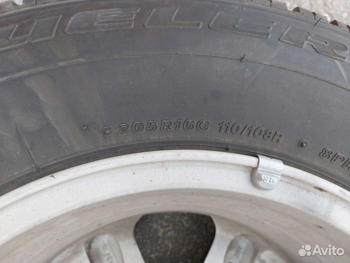 Колеса 205/80 R16C Mitsubishi l200, Pajero Sport