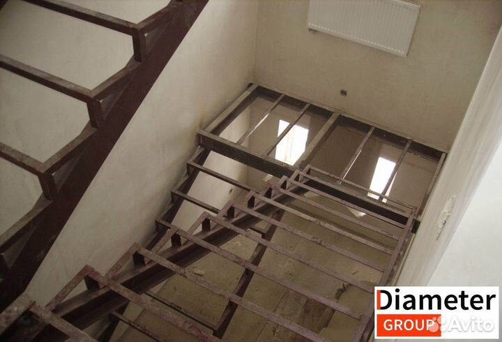 Удобная лестница под ключ