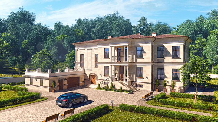 Дом 475 м² на участке 1 сот.