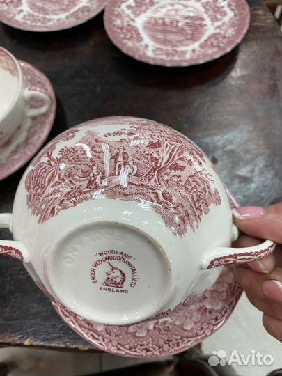 Бульонницы Англия винтаж