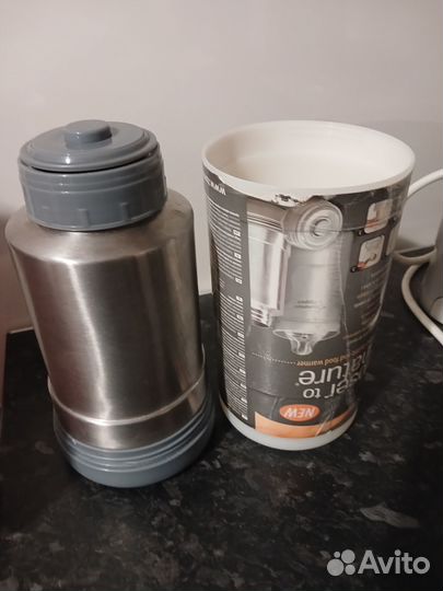 Термос для разогрева бутылочек младенцам