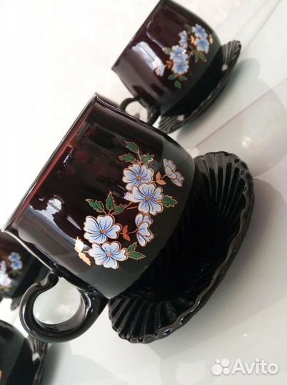 Новый/С позолотой/Сервиз/ 