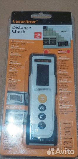 Нет батареек.Простой в применении лазерный дальном