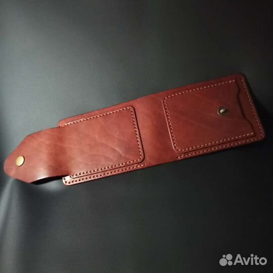 Кожаный бифолд