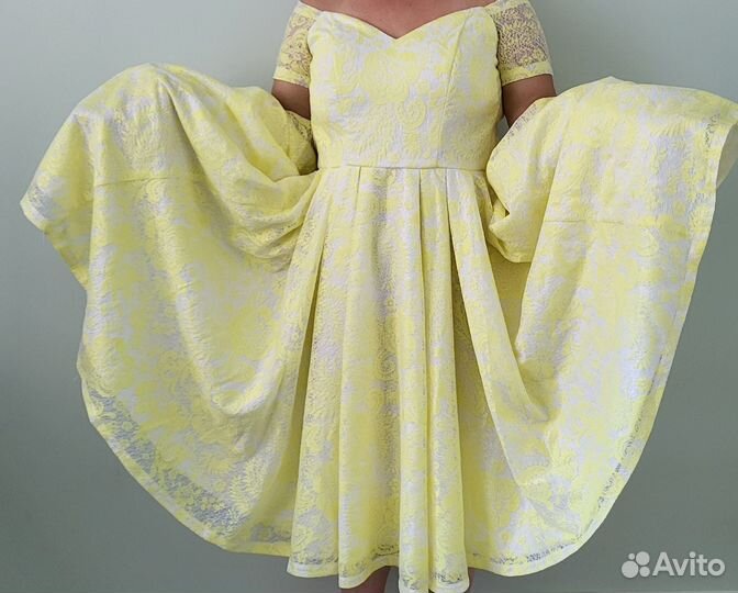 Платье на выпускной р.44