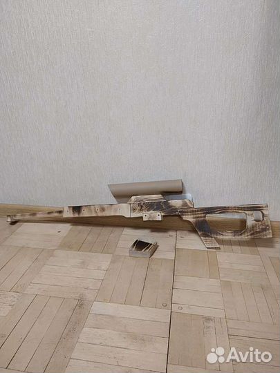 Деревянная винтовка ручная работа