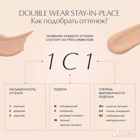 Крем тональный estee lauder double wear