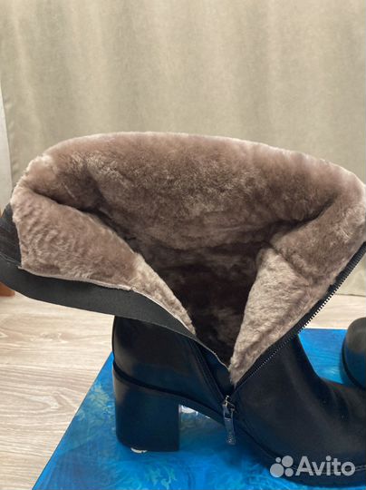 Сапоги зимние женские 36 размер натуральная кожа