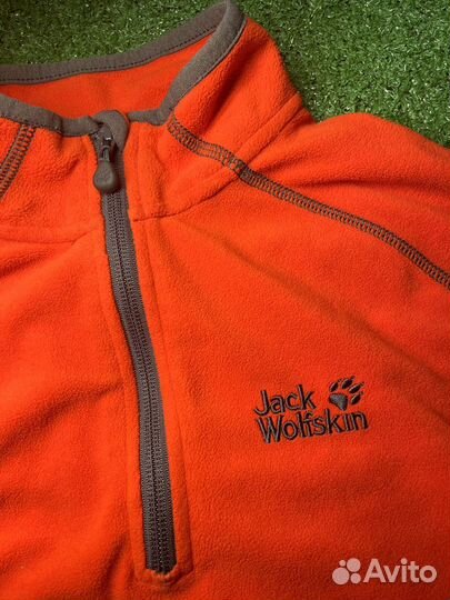 Флисовая кофта jack wolfskin