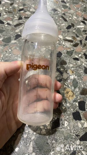 Pigeon бутылочка стекло