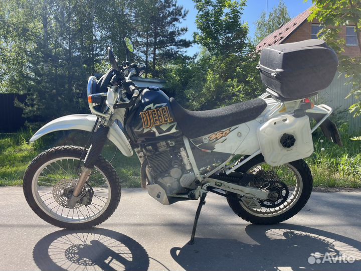 Suzuki Djebel 250 XC карб с насосом, кик, допы