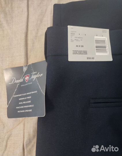 Мужское брюки новые