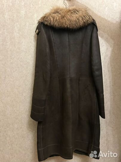 Дубленка натуральная женская 44 размер