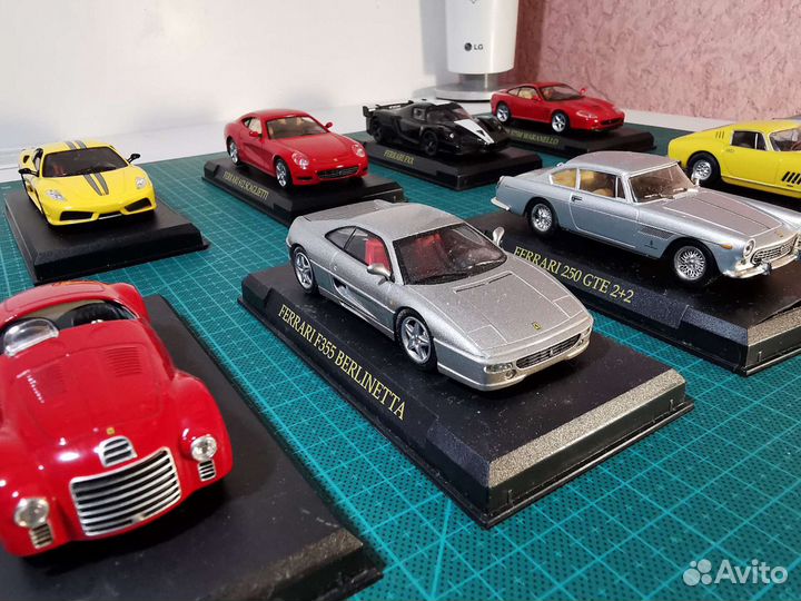 Ferrari collection 1:43 коллекция металл