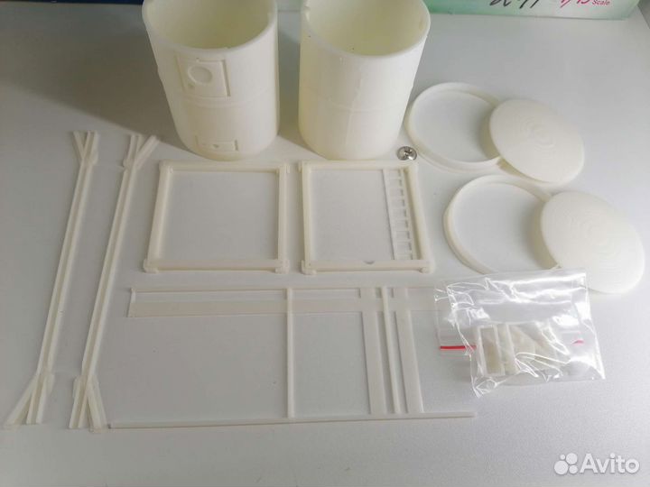 Танк контейнер 1/43 кит набор 3D печать