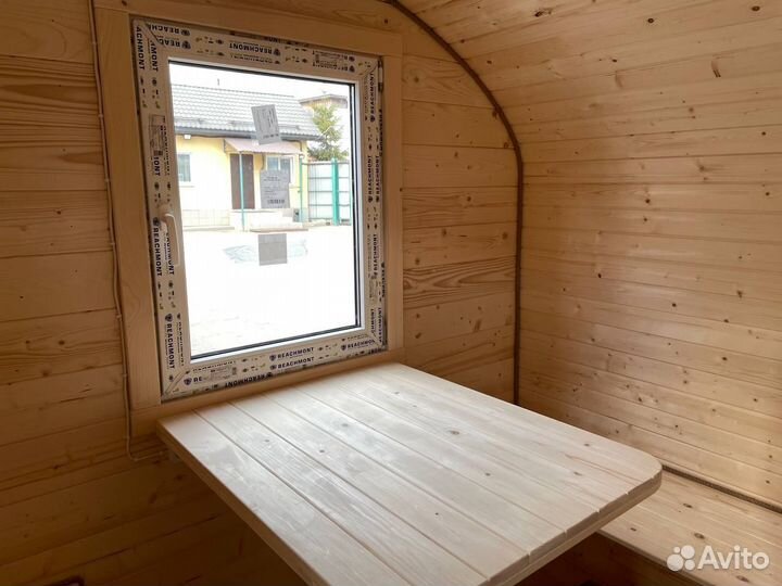 Баня бочка квадро с доставкой