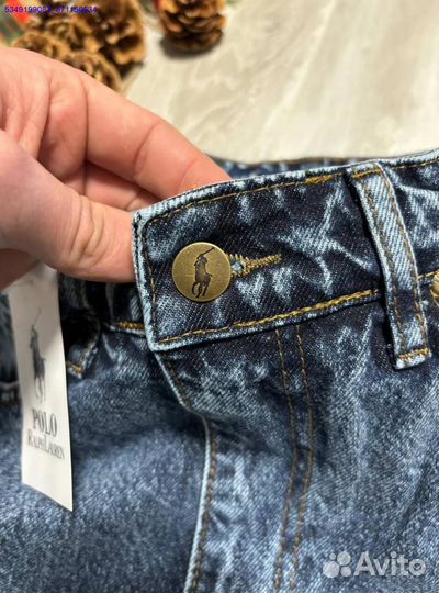 Polo Ralph Lauren: джинсы в стиле банан