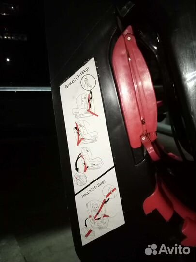 Детское автокресло 9 до 25 кг