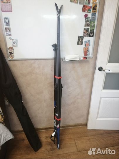 Лыжи 160 и ботинки 34