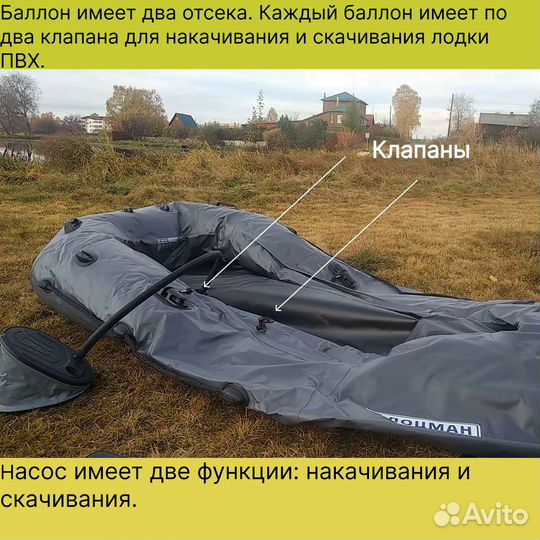 Лодка пвх надувная лодка Лоцман профи 280