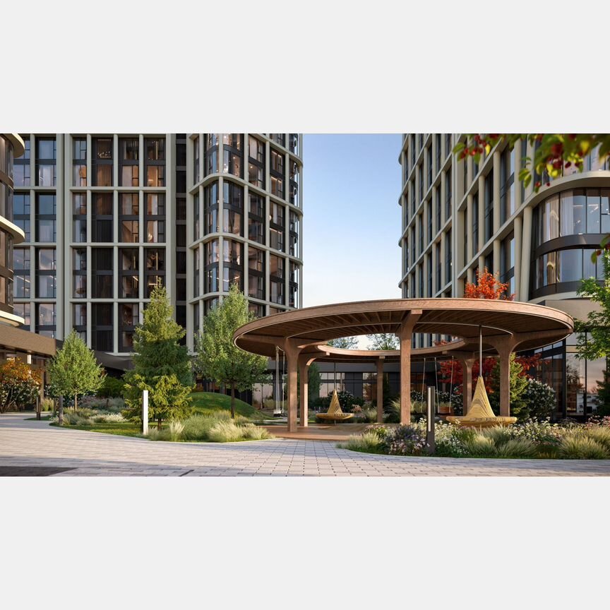 2-к. квартира, 79,4 м², 2/16 эт.