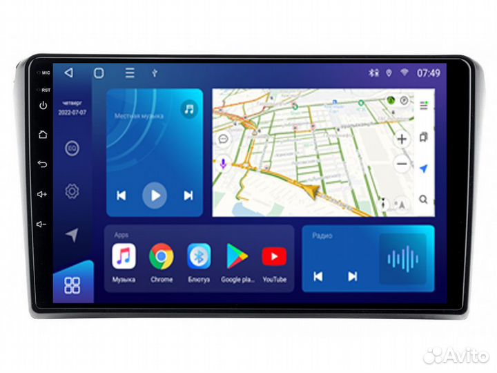 Магнитола Mstar TS109111A для Toyota Avensis t250