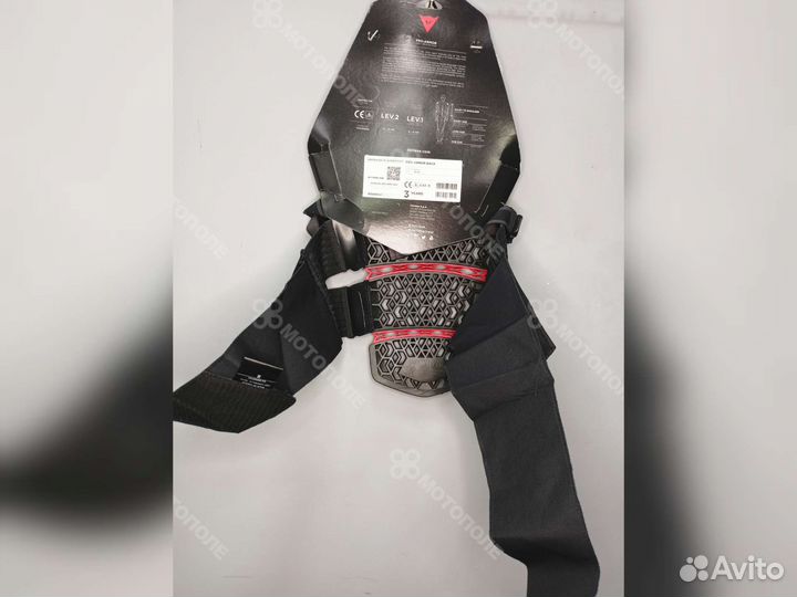 Защита спины, короткая, PRO-armor back short