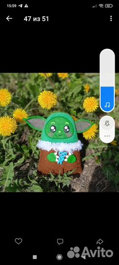 Игрушка Бейби Йода (Грогу)