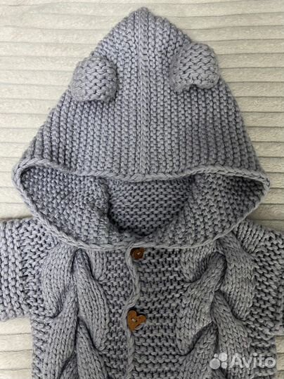 Комбинезон шерстяной 80-86