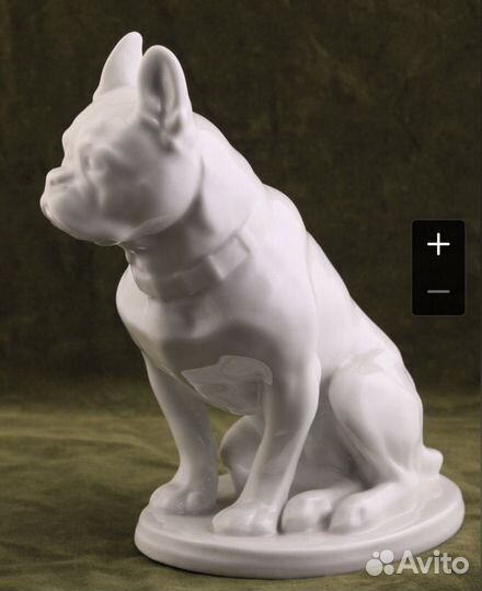 Бульдог фарфор