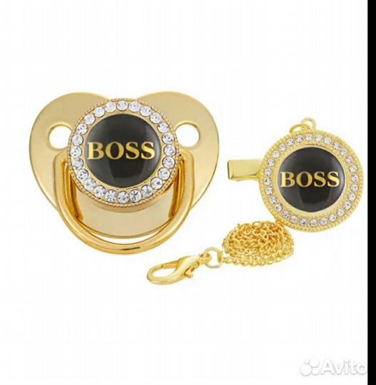 Соска (пустышка) с зажимом