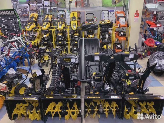 Снегоуборщики Champion на выбор