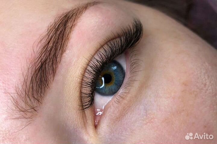 Наращивание ресниц,ламинирование бровей